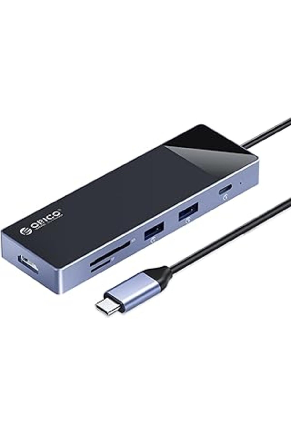 Orico Type-c Pd100w 4k 30hz Hdmi Sd Tf 5gbps Type-c 4 Usb-a Portlu Hub Çoklayıcı