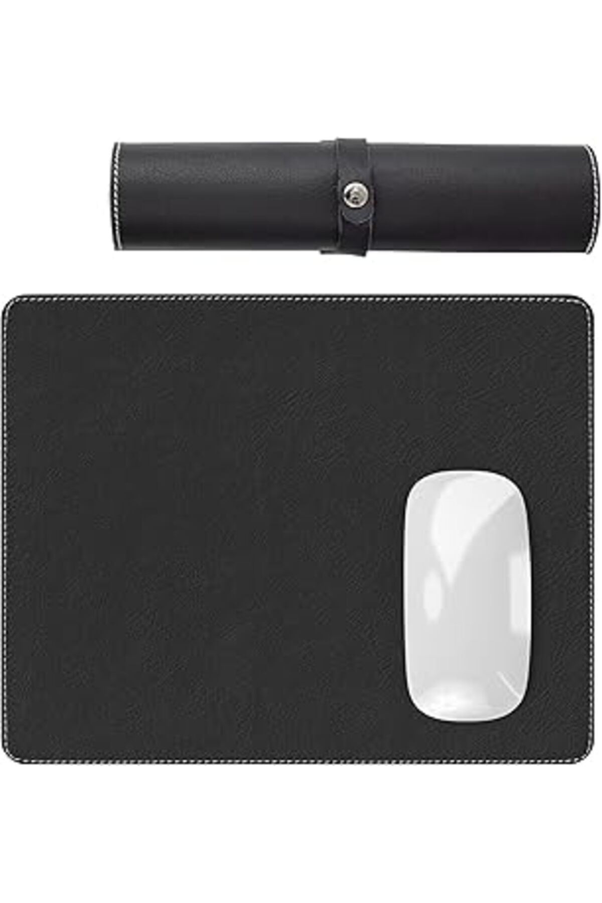 Modica Navada - Gaming Oyuncu Gamer Hakiki Deri Mouse Pad, Deri Fare Altlığı, Hakiki Deri Ped, Daya