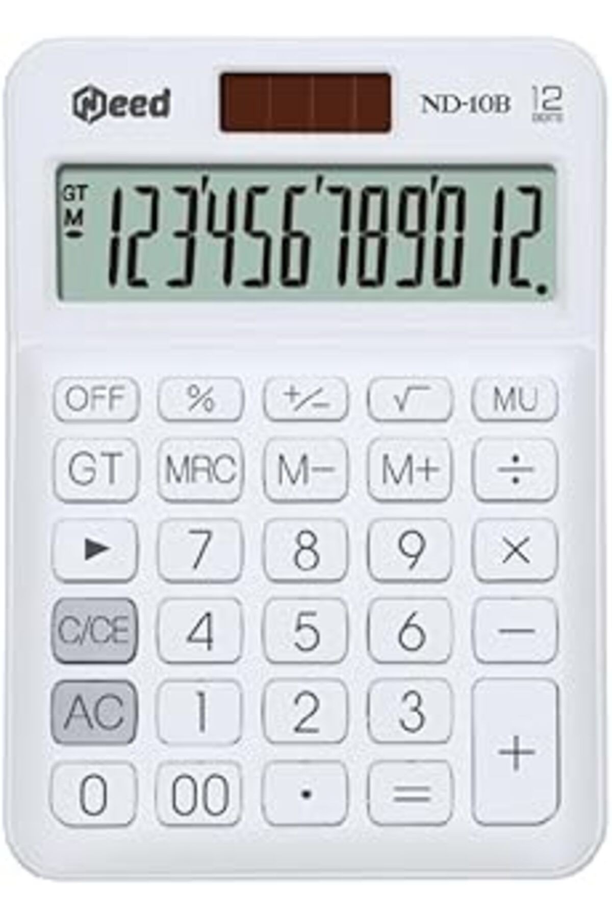 Need Nd-10B Beyaz Hesap Makinesi