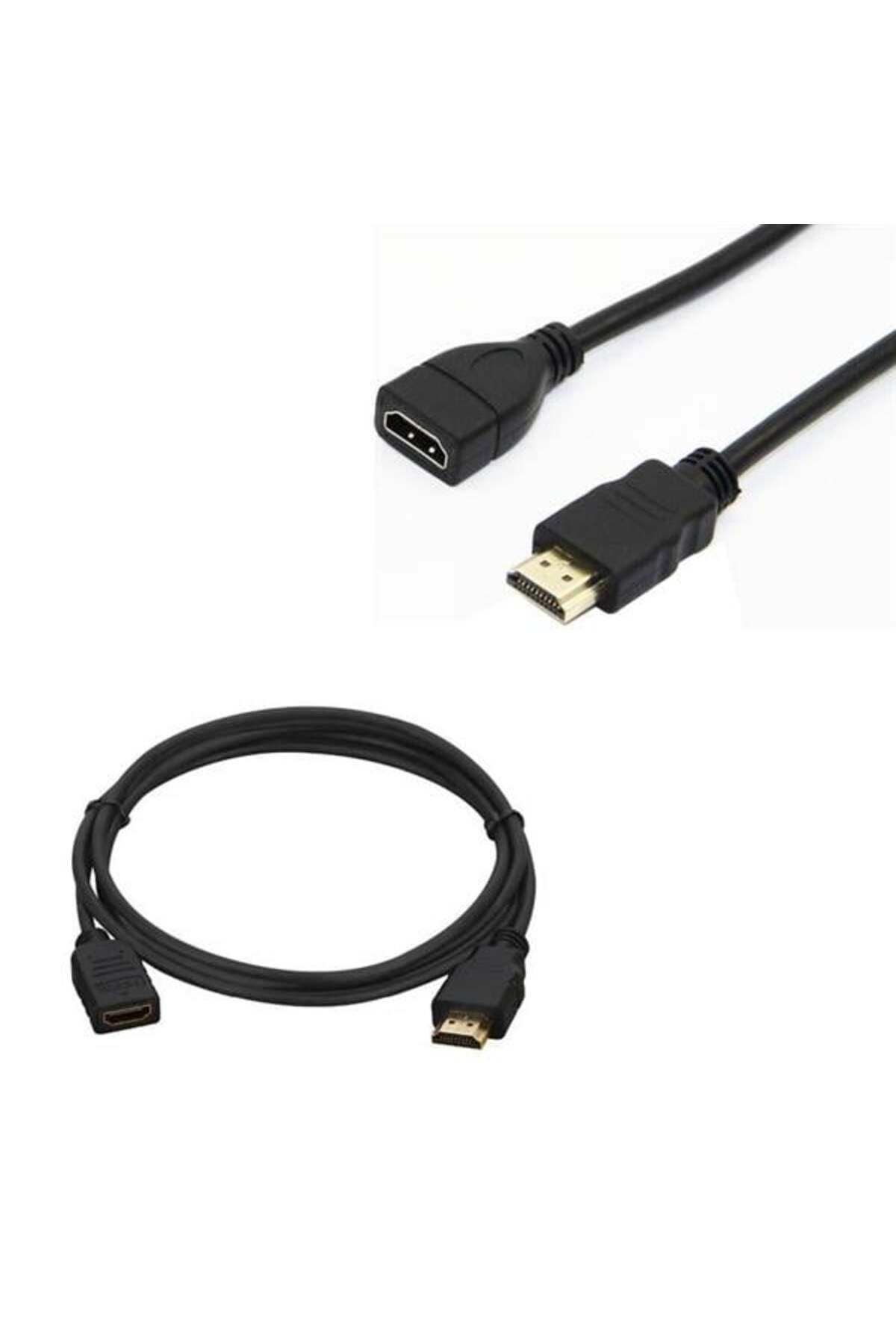 Hdmi Kablo Erkek-Dişi 30 Cm Uzatma (Mini Hd Recevier İçin)