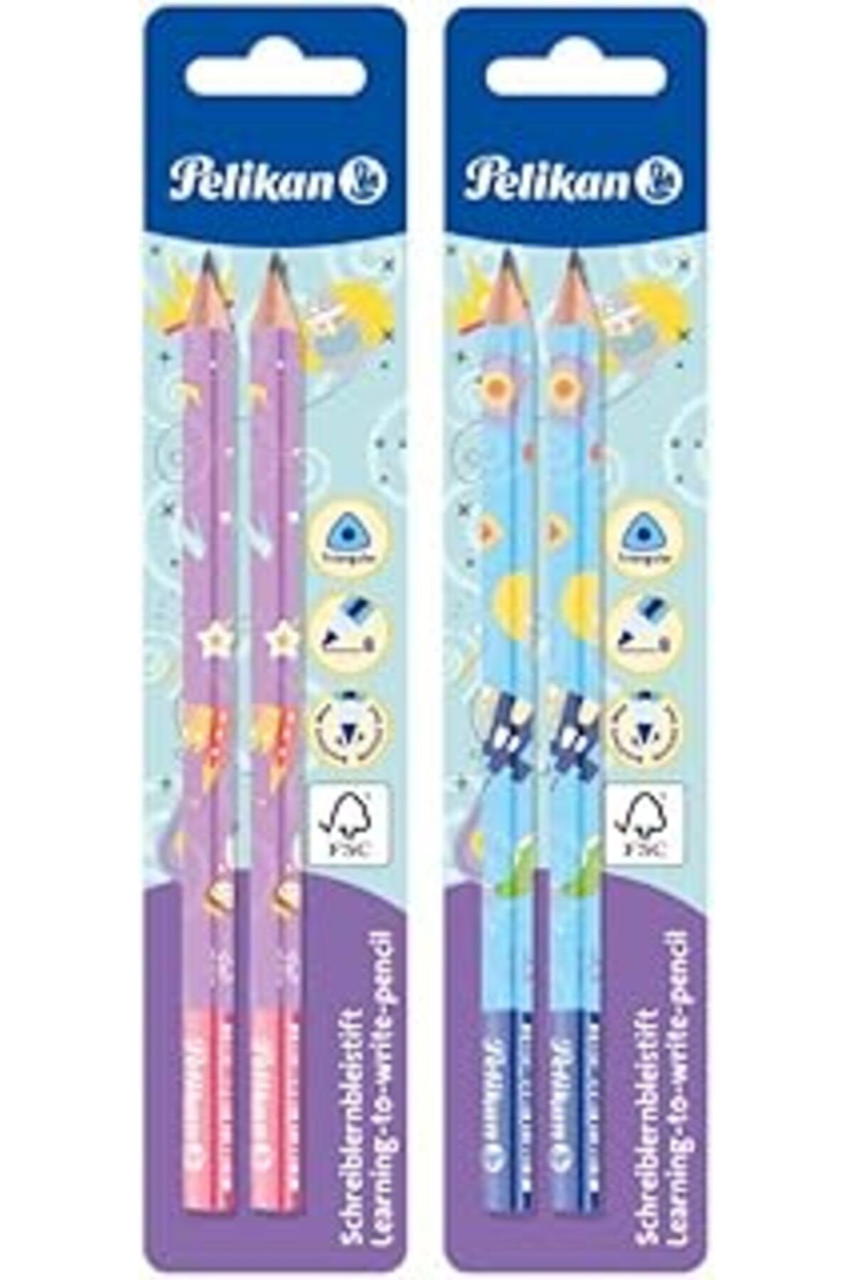 Pelikan Yazmayı Öğreniyorum Kurşun Kalem 2'Li Blister