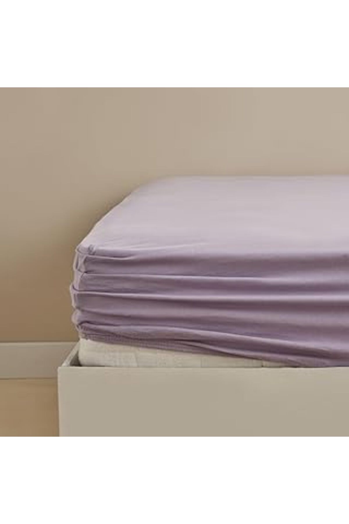 Karaca Home Lila Penye Çift Kişilik Fitted Çarşaf
