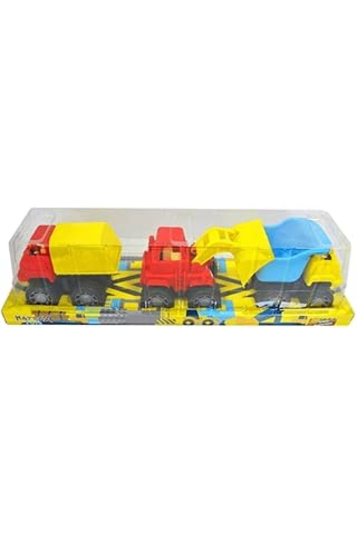 Güntaş 242 Work Machines İş Makineleri 3'Lü Blister, Çok Renkli