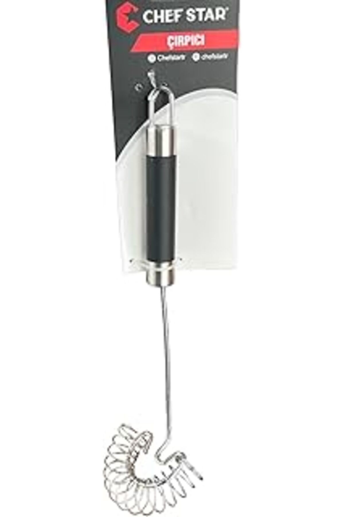 Endure Yaylı Yumurta Çırpıcı Metal Yeni Model Mikser Krem Sos Karıştırıcı Saplı
