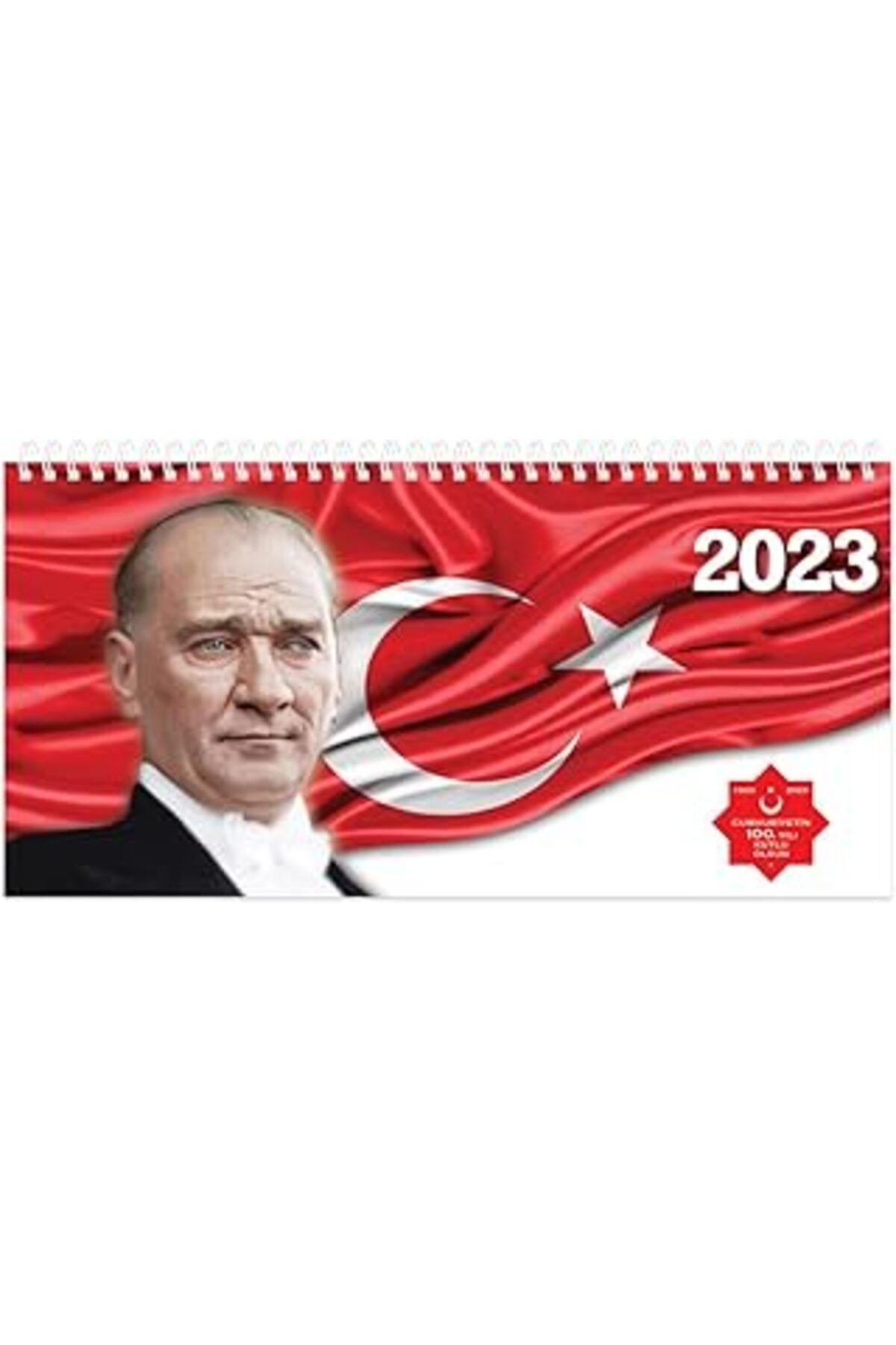 Keskin Color 2023 Aj-66 16 * 33,5 Haftalık Masa Ajandası-100.Yıl