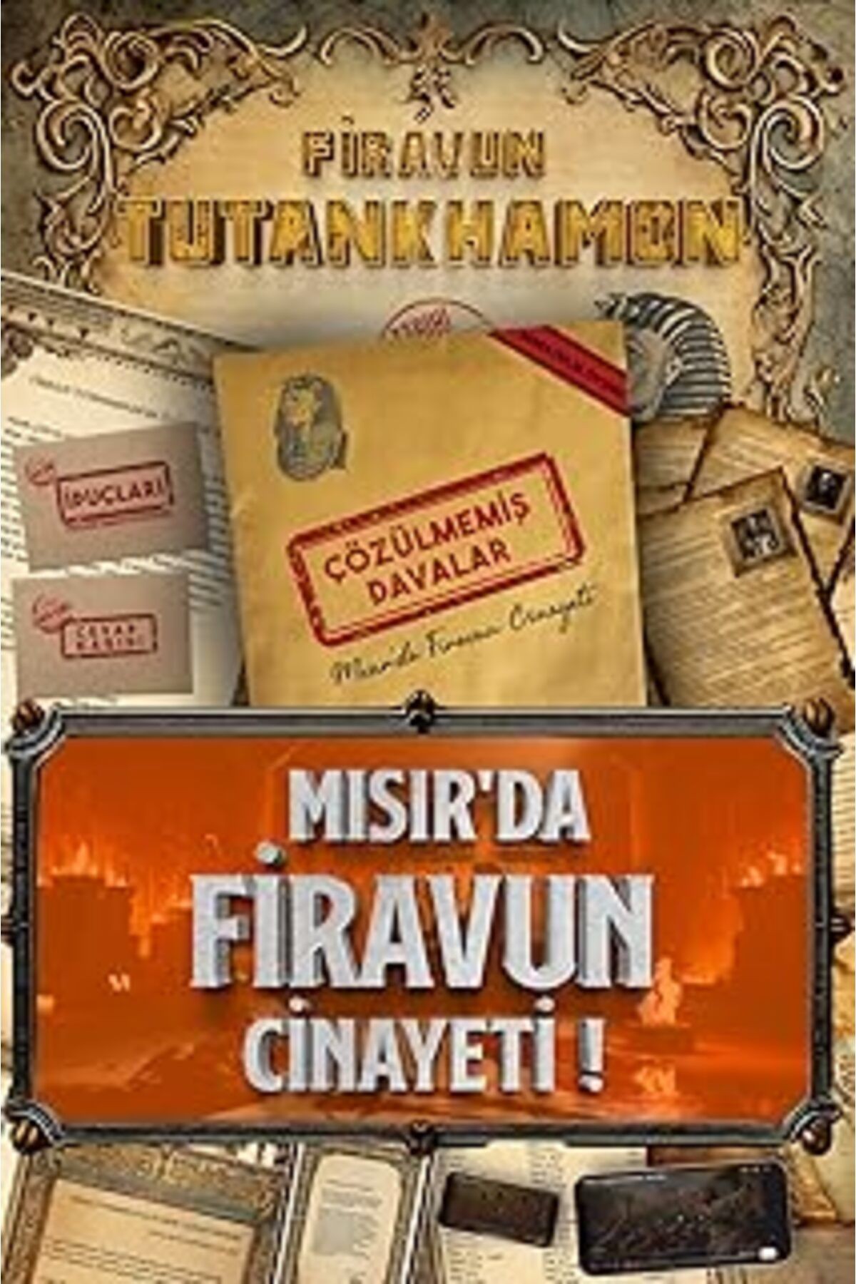 Çözülmemiş Davalar Dedektiflik Suç Çözümleme Oyunu Firavun Tutankhamon Dosyası - Gizem Bulmaca Cina