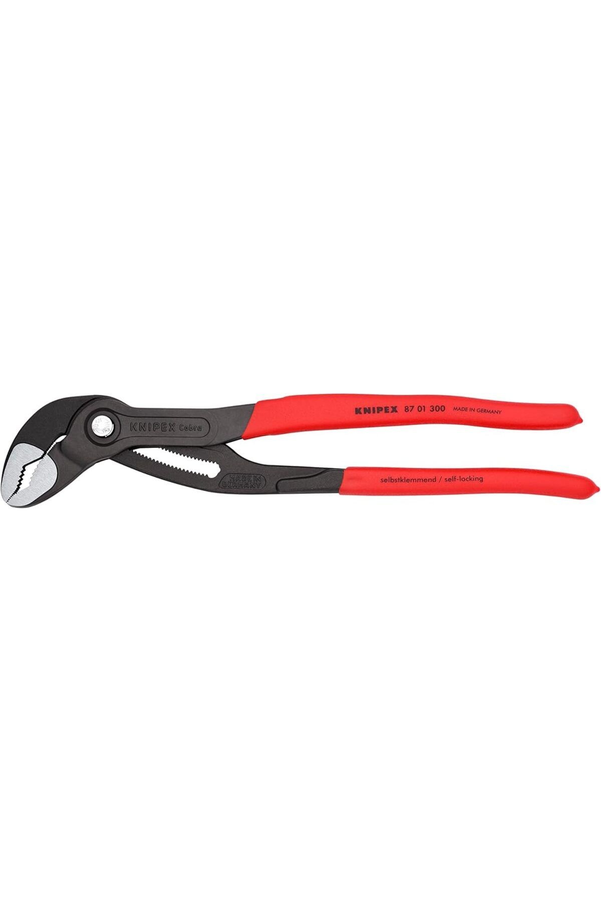 Knipex Cobra, Su Pompası Pensesi | Boru Anahtarı, Büyük, Krom Vanadyum, Atramentize Edilmiş Pas Kor