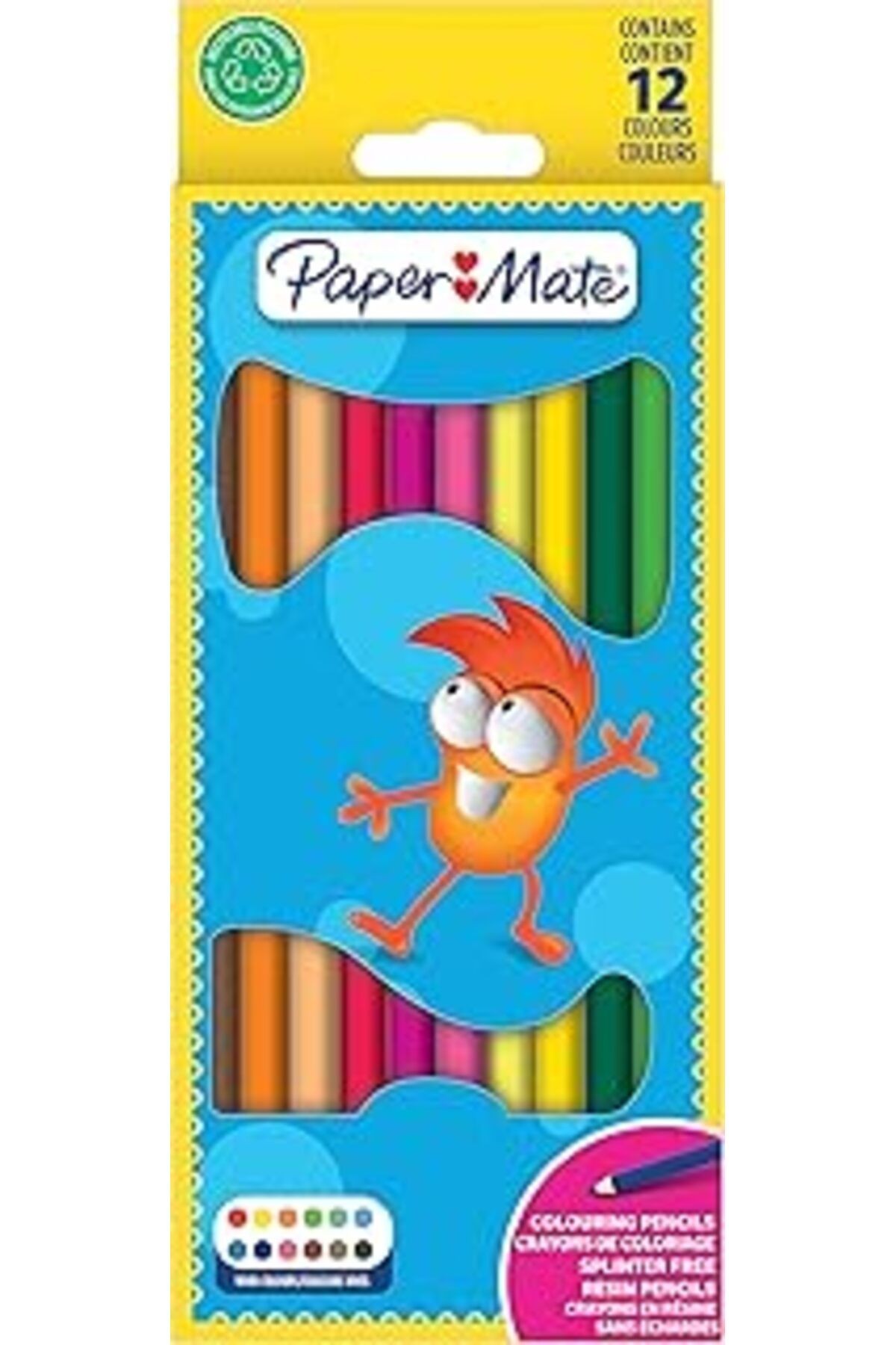 Paper Mate Kuru Boya Kalemi 12'Li
