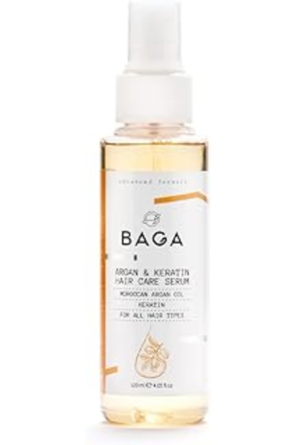 Baga Durulamasız Argan Keratin Saç Serumu