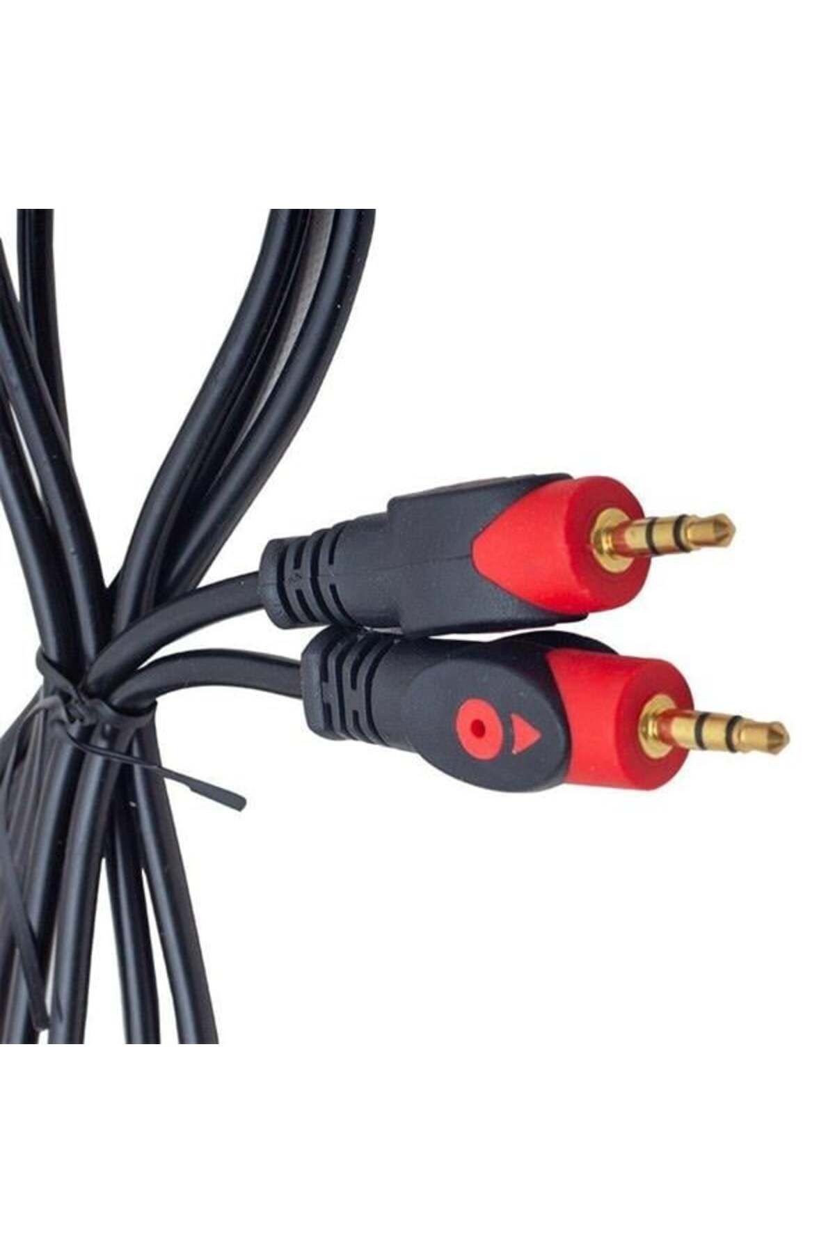 3.5 Mm Erkek-Erkek 3 Metre Stereo Aux Kablo