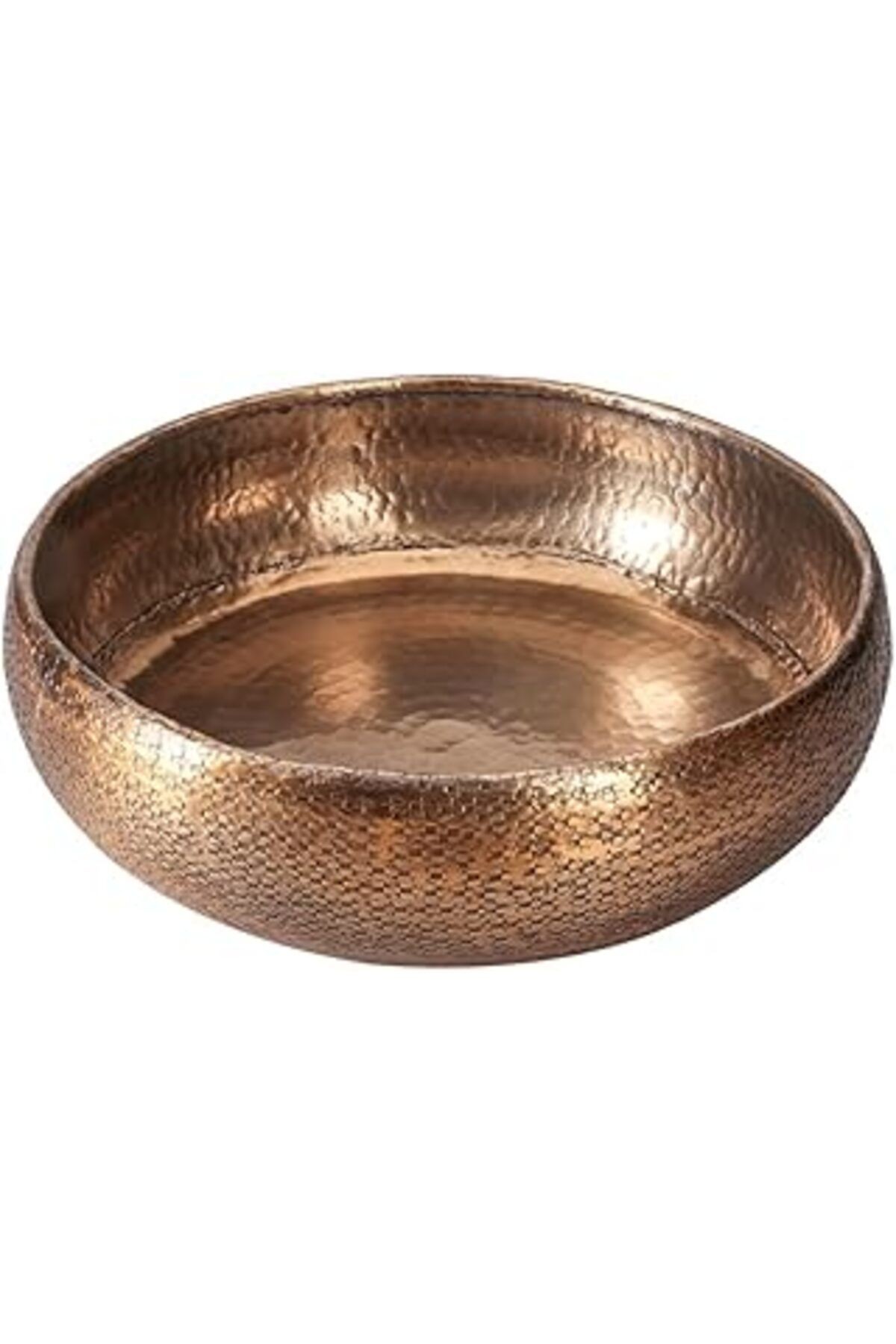 Porland Sia Altın Dekoratif Derin Kase 40cm