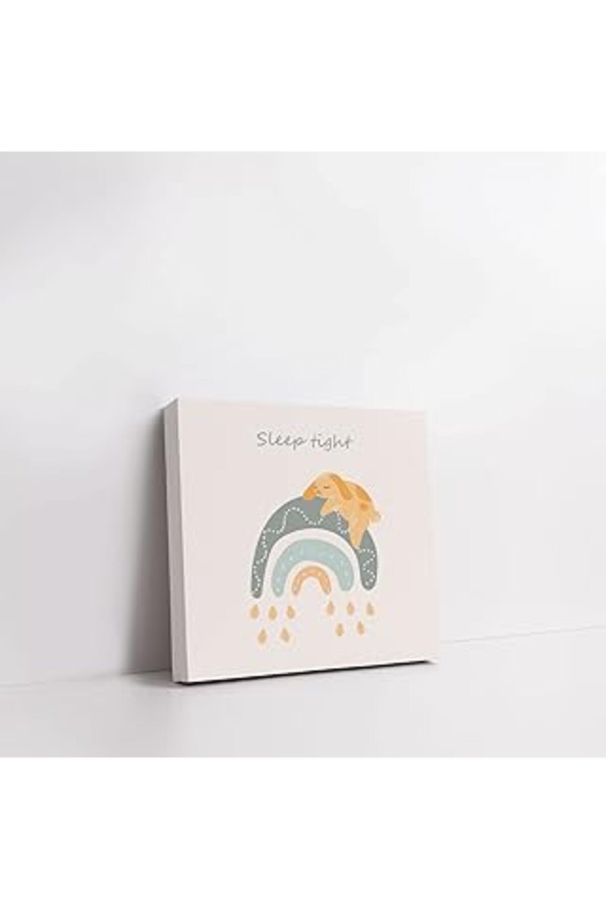Sleep Tight | Pastel Tasarımlı Bebek Odasına Özel Kanvas