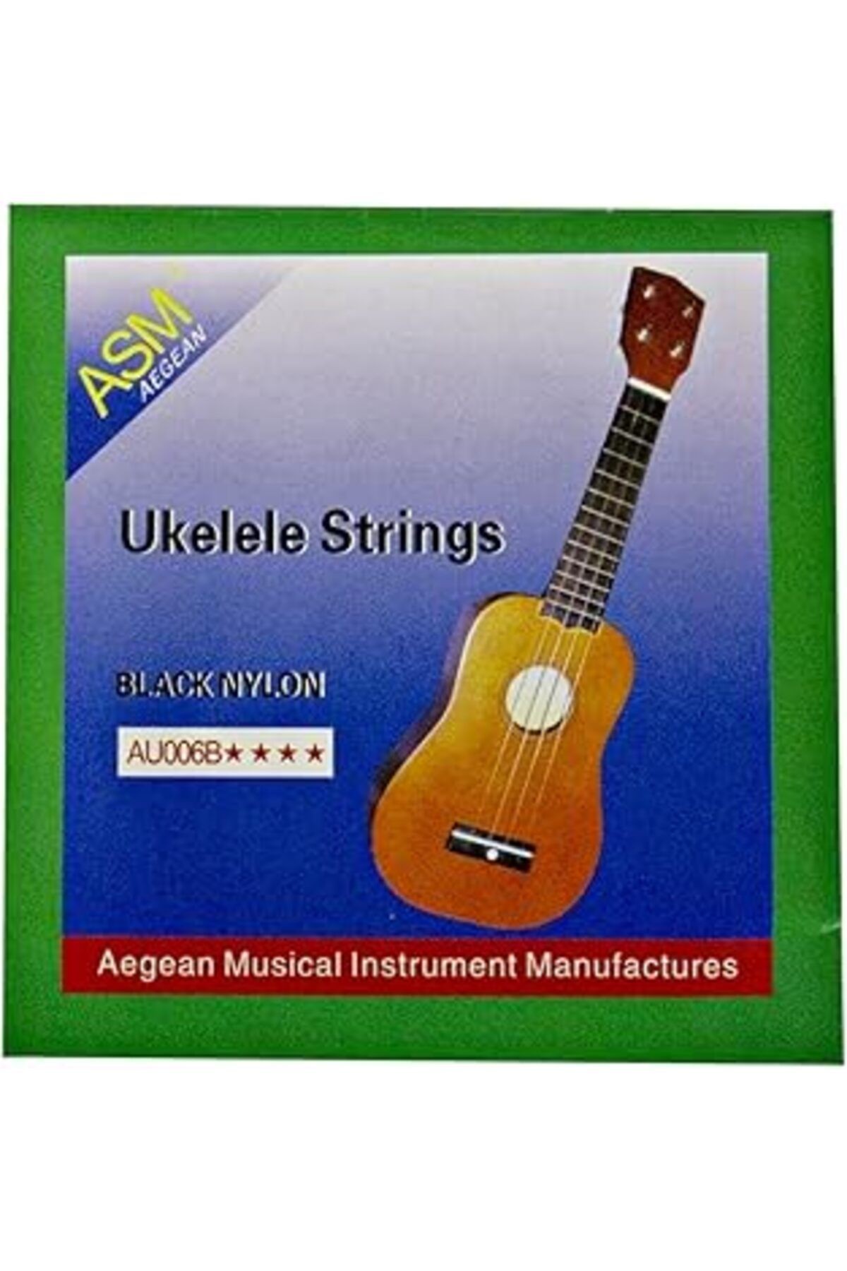 Ardor Asm Aegean Ukulele Teli Takım Siyah