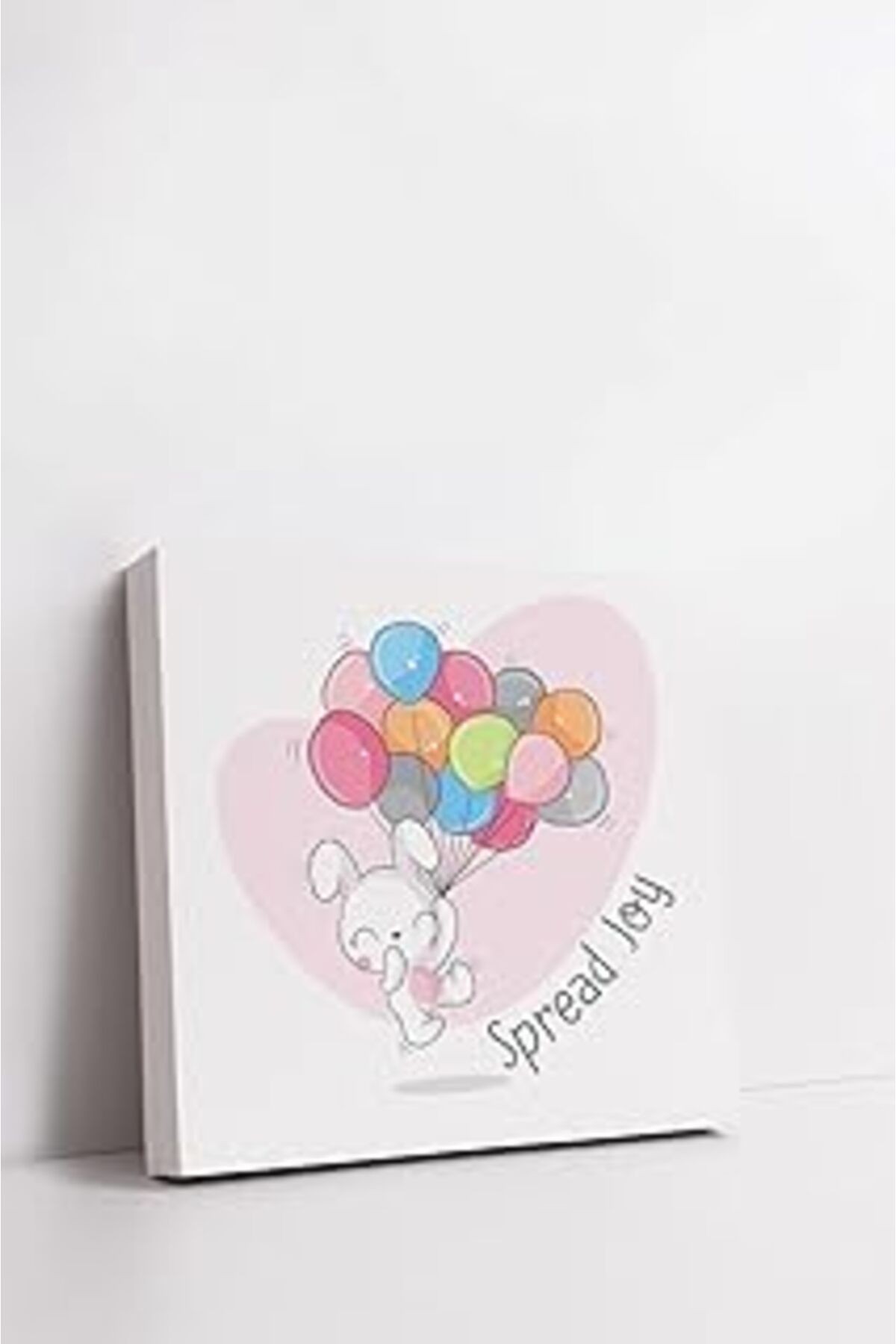 Hediyesepeti Spread Joy | Çizgi Karakter Tasarımlı Bebek Odasına Özel Kanvas 25 X 25 Cm Ölçüsündedi