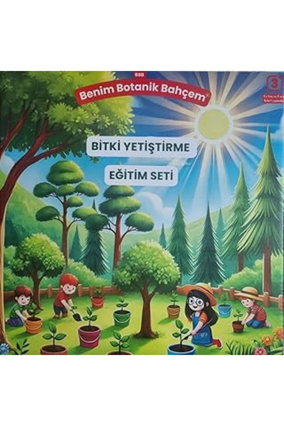 Benim Botanik Bahçem Bitki Yetiştirme Eğitim Seti