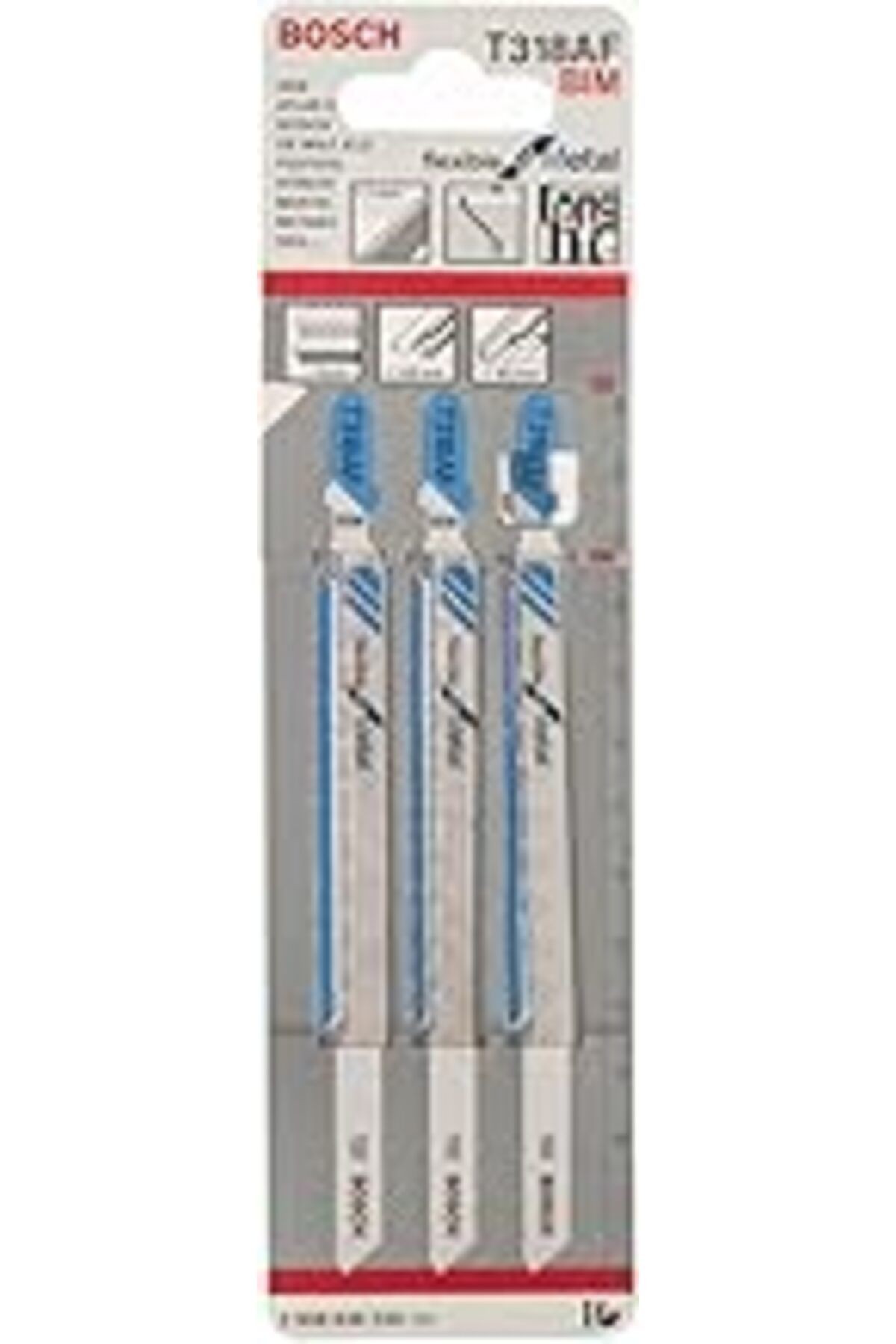 Bosch Accessories Professional Zubehör 2608636230 Dekupaj Testere Bıçağı T 318 Af