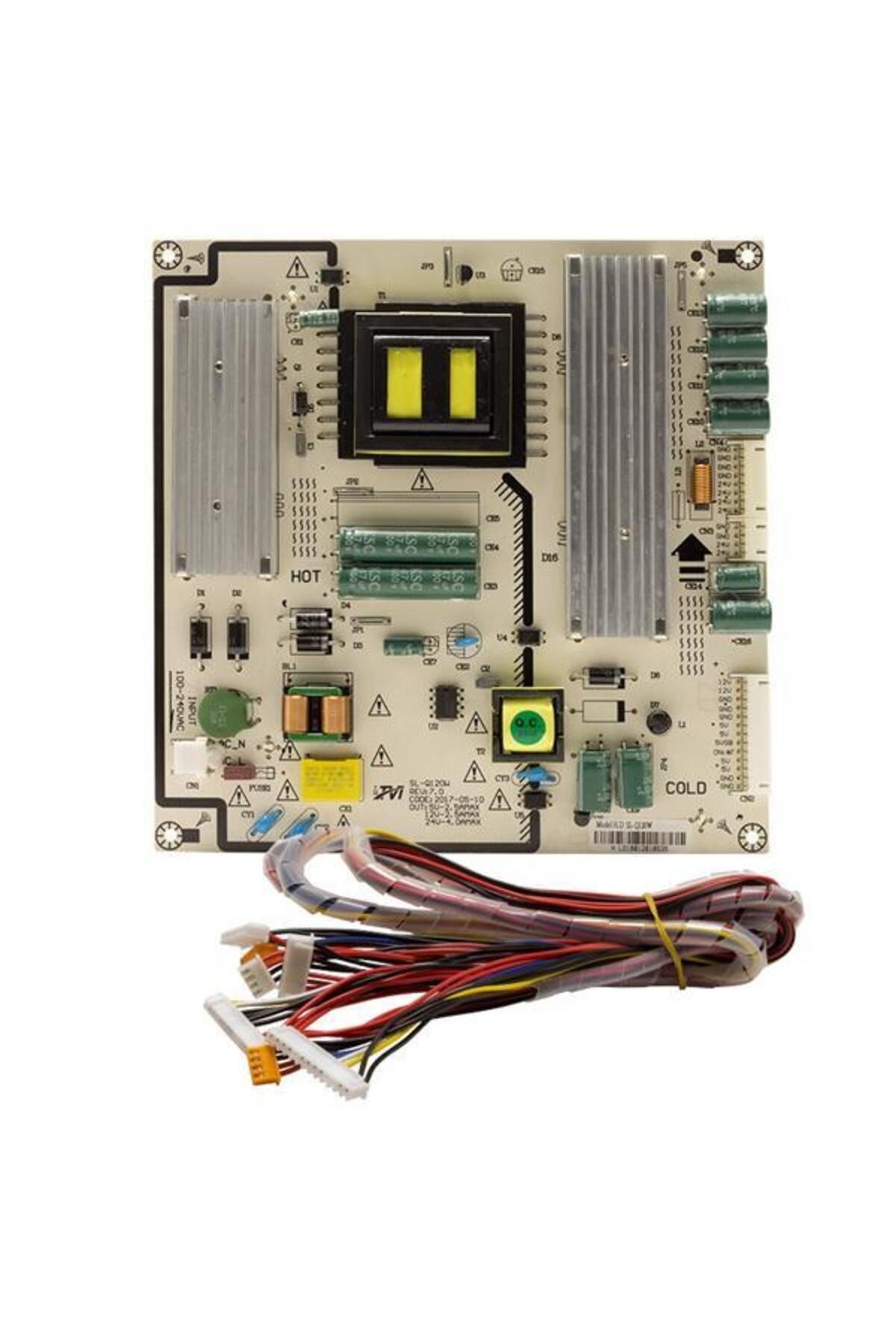 32'' 43'' Inch Lcd/Led Besleme Kartı (Universal Kablo Dahil)