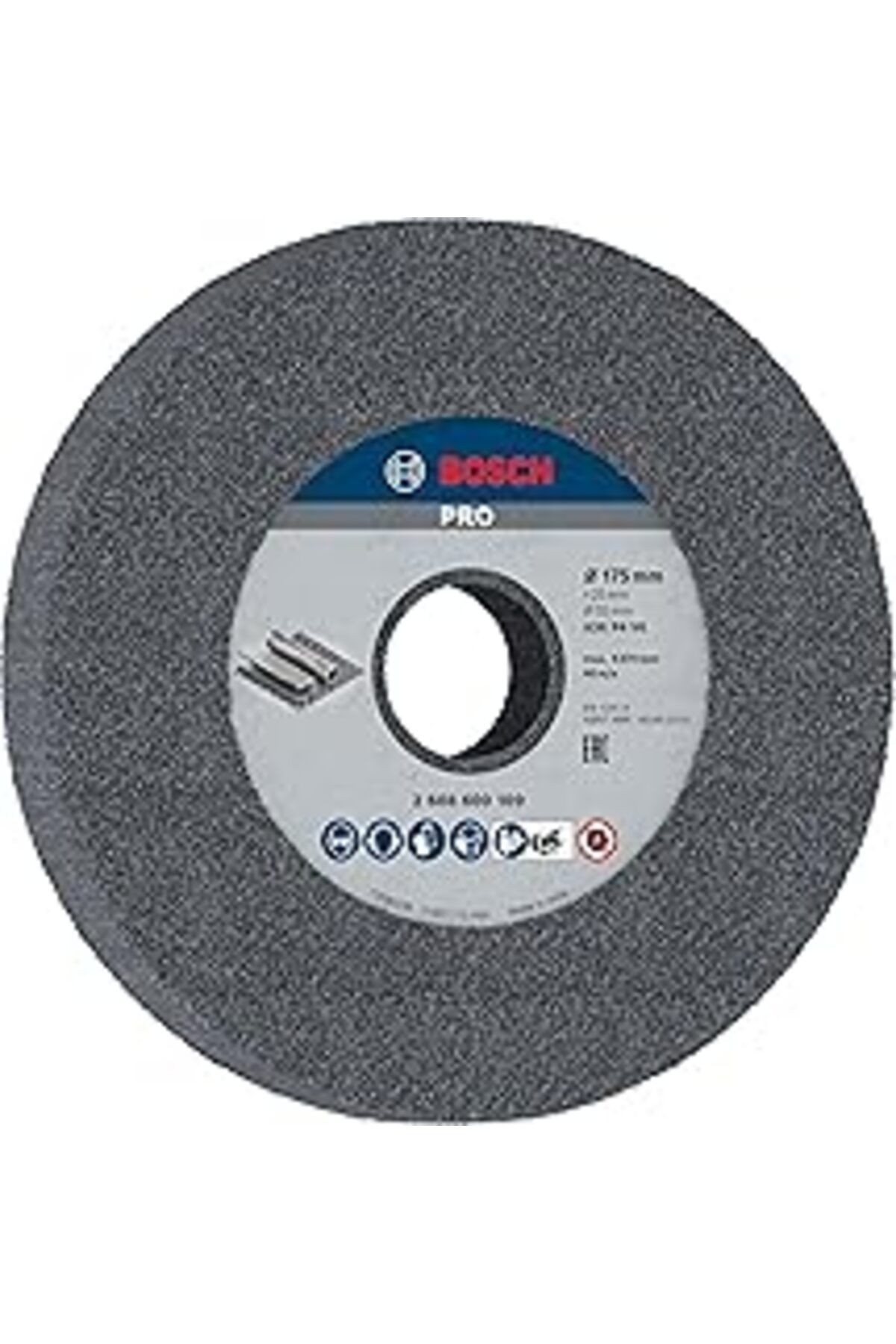 Bosch 2608600109 Aksesuarı Zımpara Diski Için Bileme Makinesi 175 Mm, 32 Mm, 36
