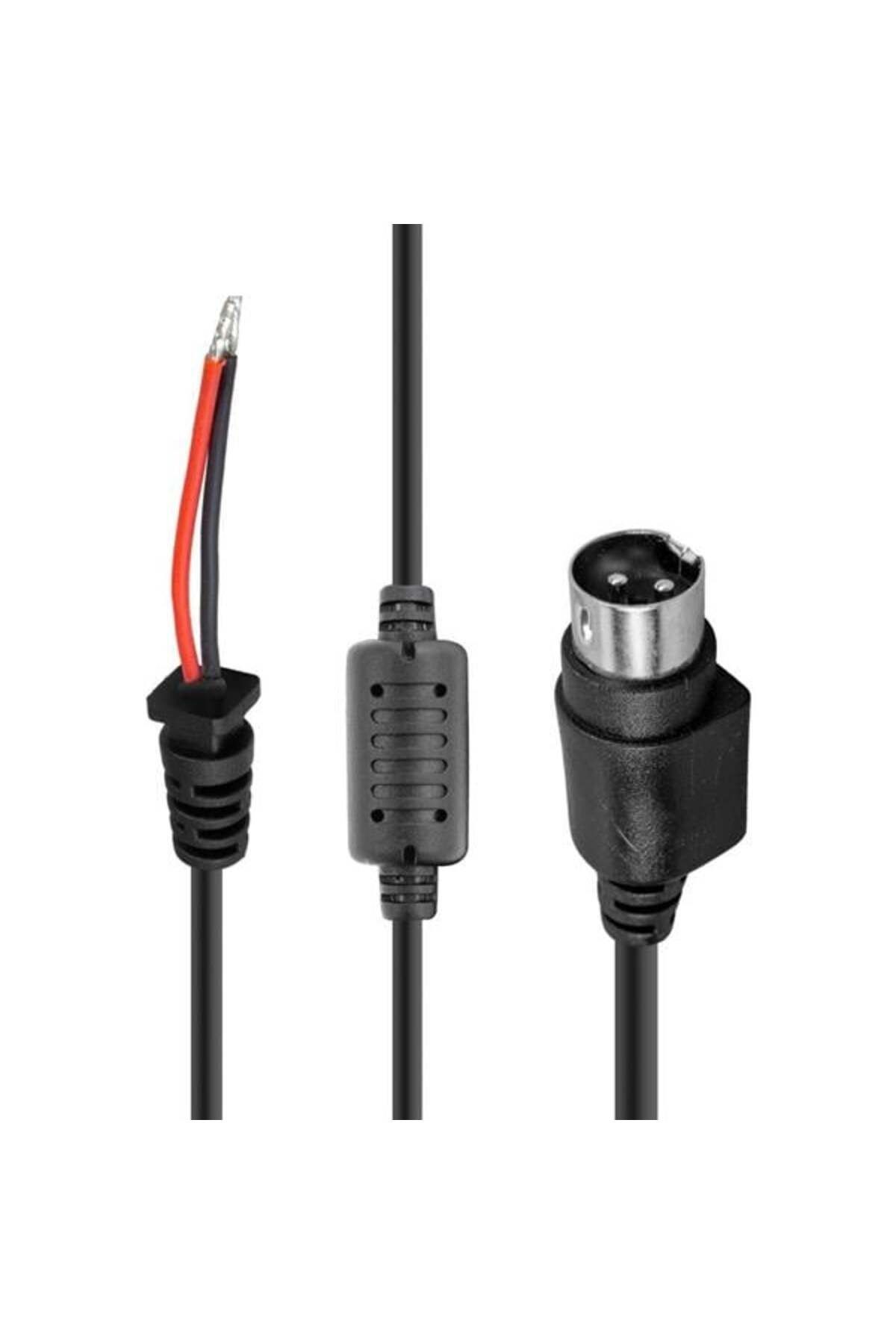 Dc Kablo 1.5 Metre 3 Pin'Li Erkek