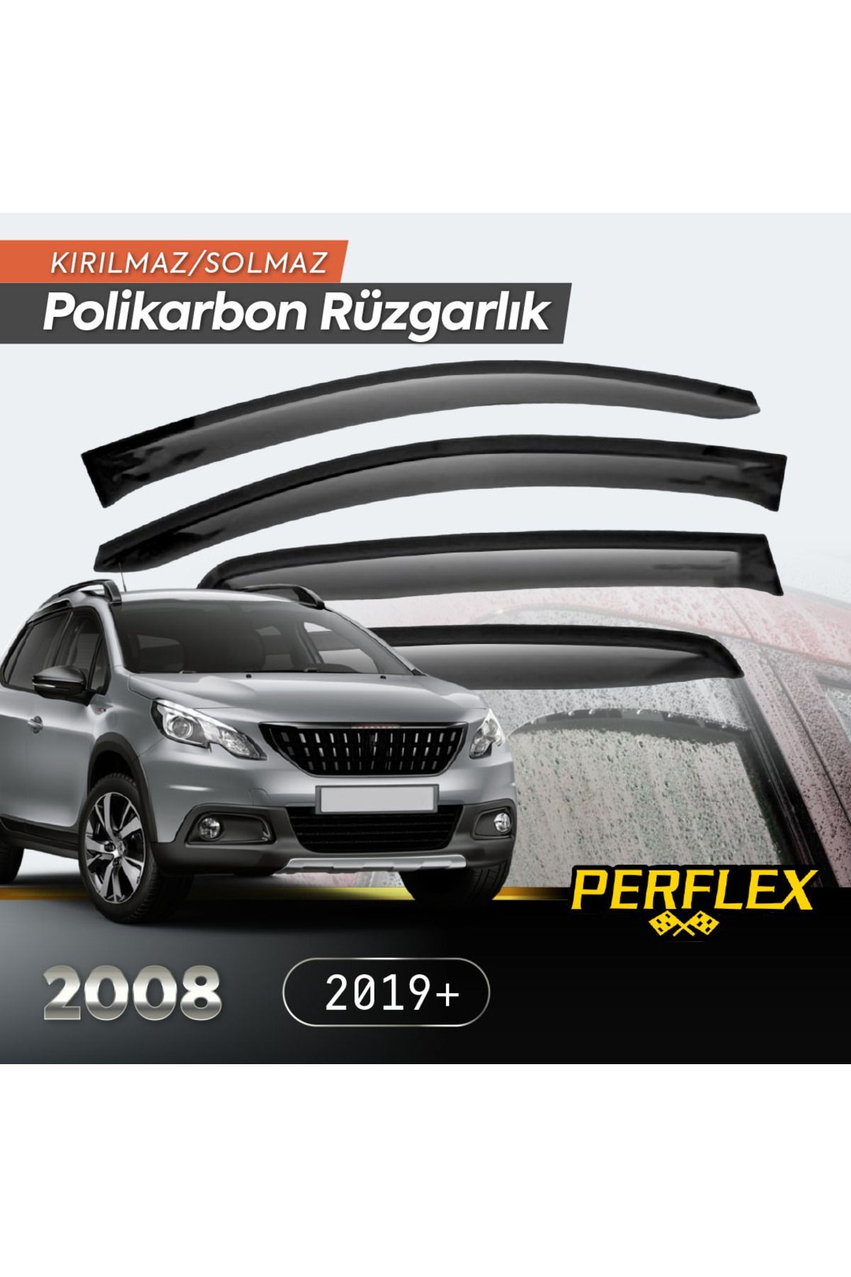 Peugeot 2008 2019 Cam Rüzgarlığı V2