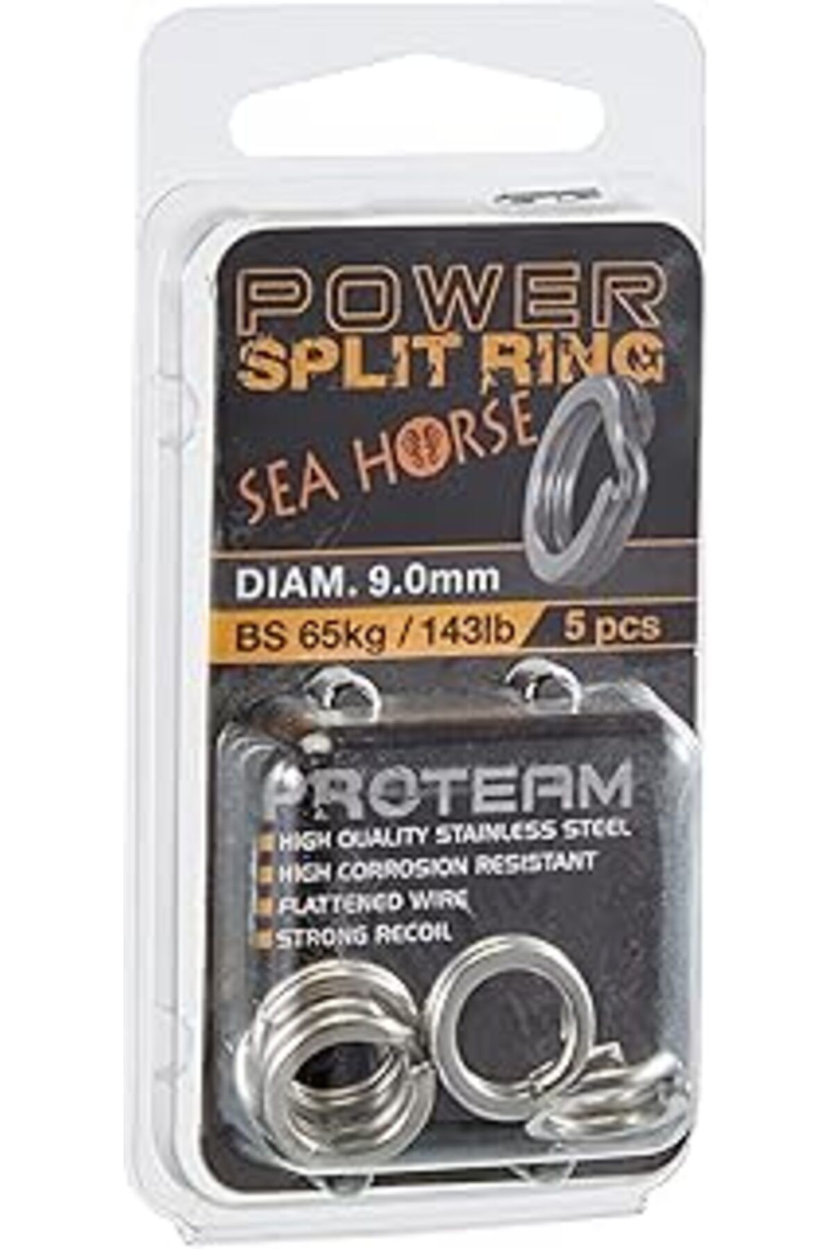 Sea Horse 001591 Sea Horse-halka-stainless Ring-5-5'lik Kutu 9,0mm