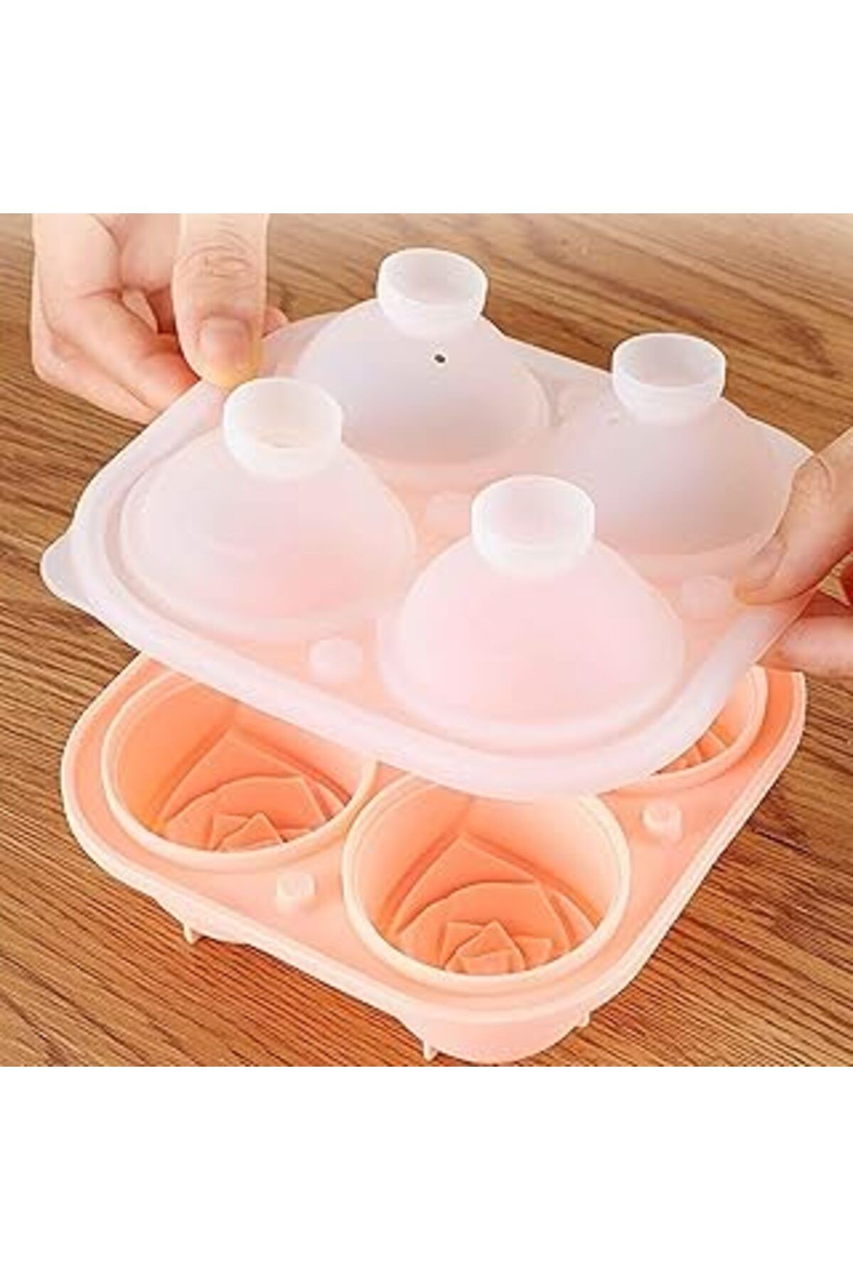 Gurme Chef Eysigo Gül Buz Kalıbı, Kapaklı, Silikon, Çok Amaçlı Büyük Boy