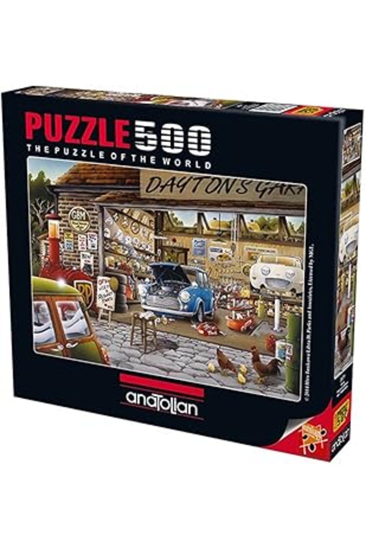 500 Parça Puzzle : Garaj
