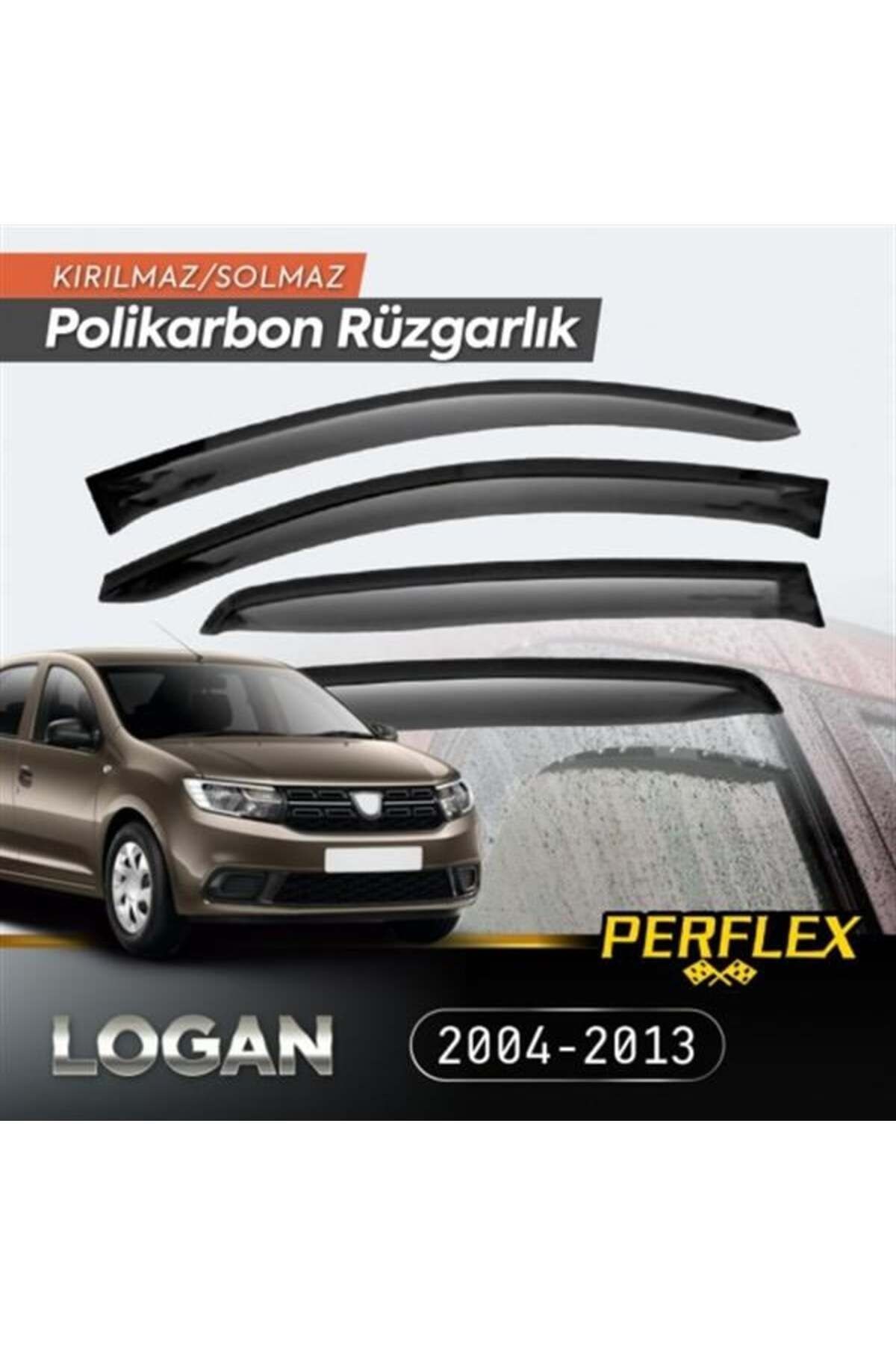 Dacia Logan 2004-2013 Cam Rüzgarlığı V2 Düz