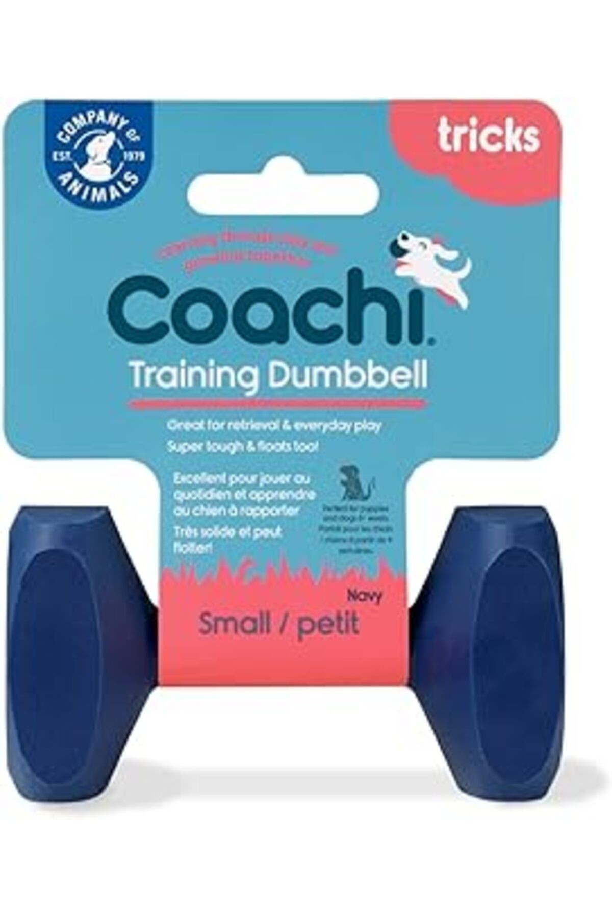 Company Of Animals Coachi Training Dumbbell, Yüzer, Geniş Atma, Klasik Alım Oyuncağı, Av Köpeği Ve