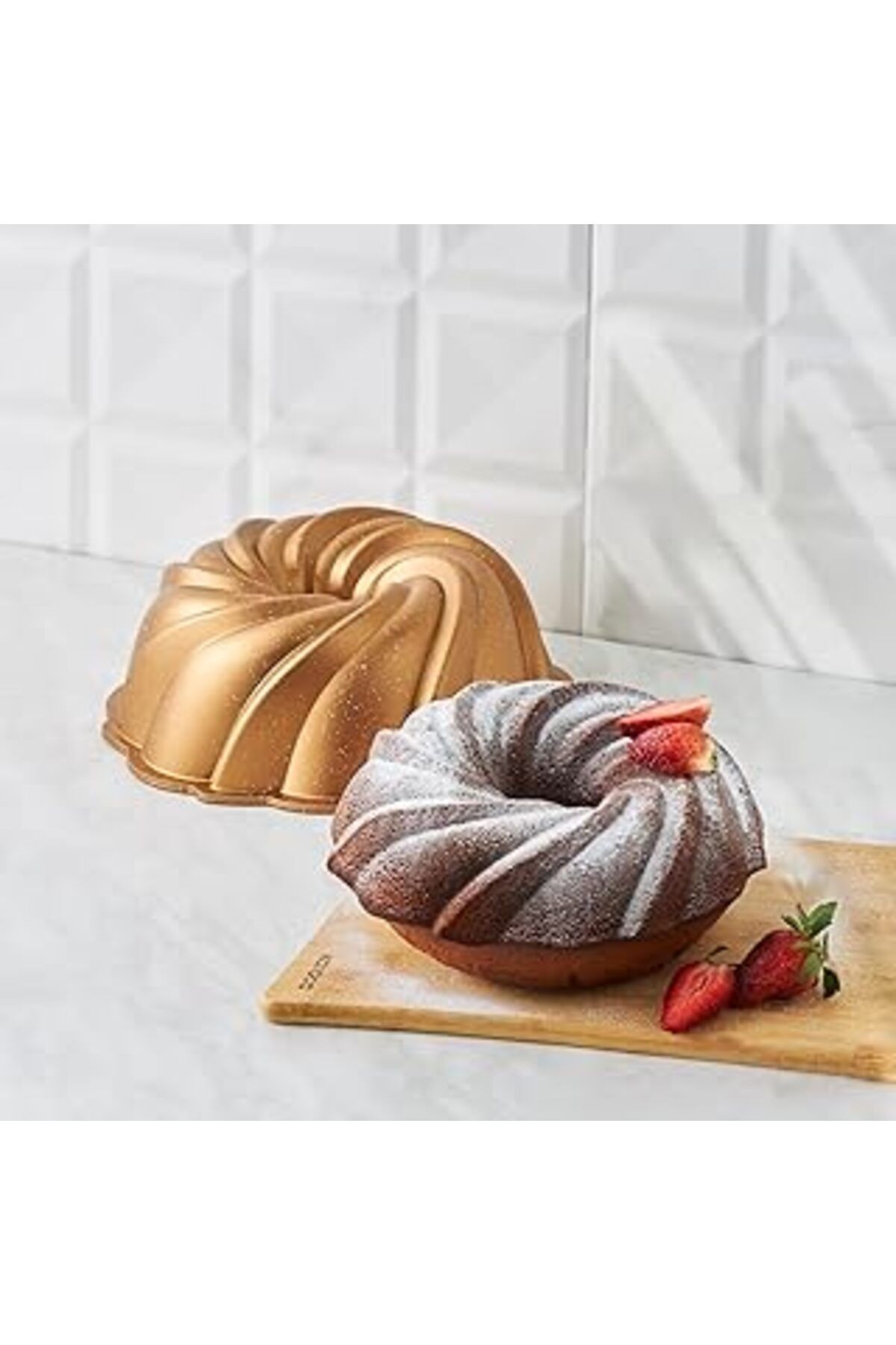 Karaca Cake Pro Pare Gold Döküm Kek Kalıbı