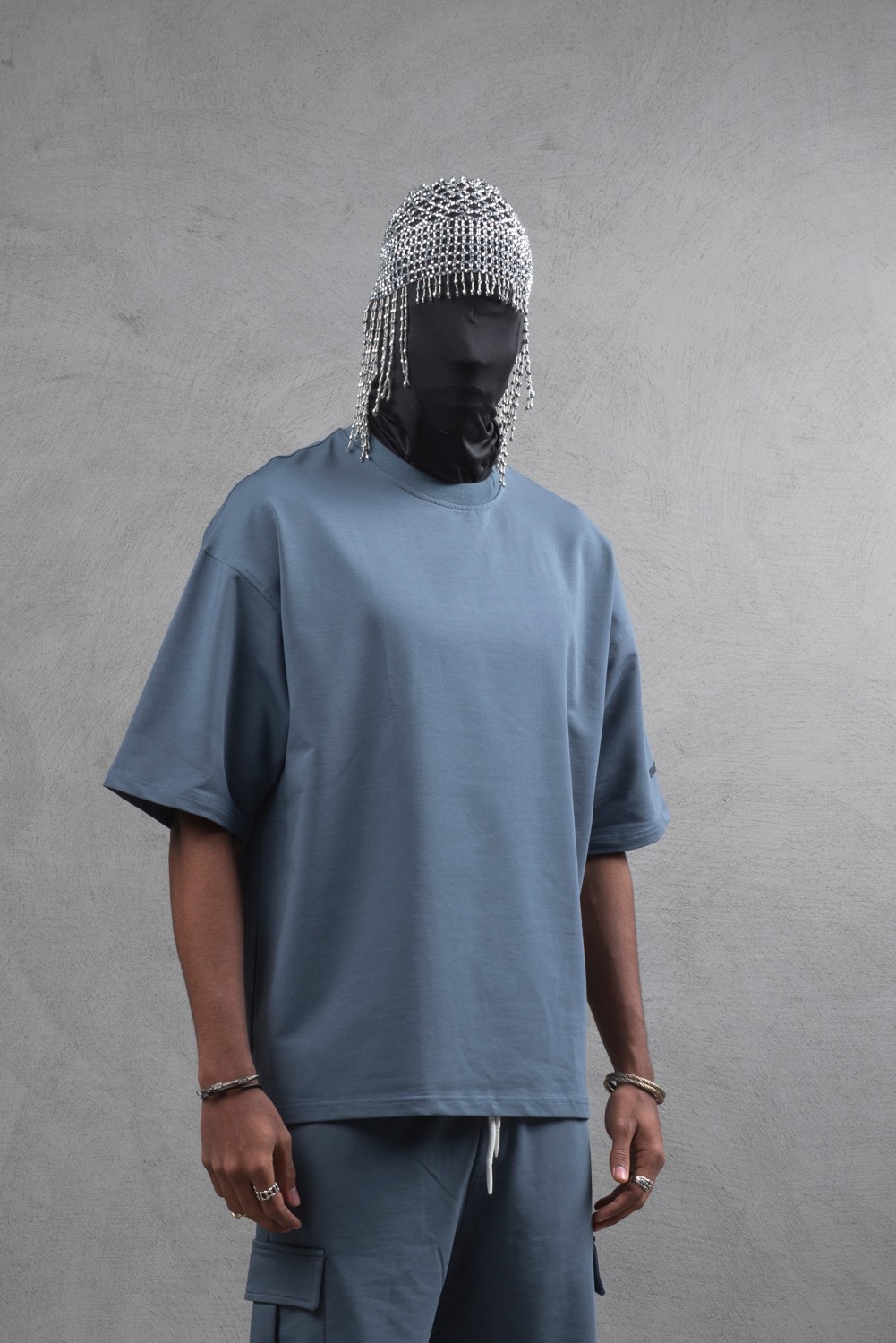 Maksim Oversize Basic Tişört – Dikiş Detaylı Minimal Tasarım | 10007