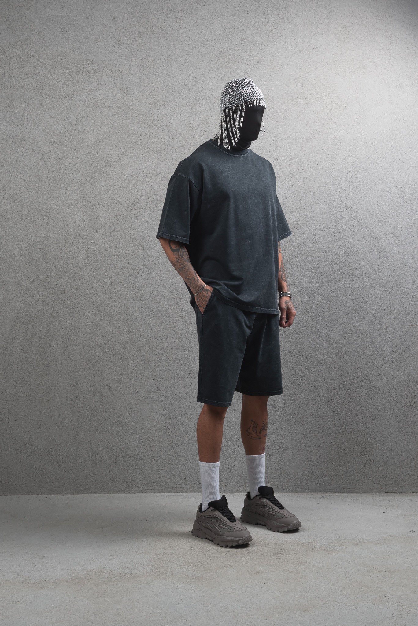 Maksim Oversize Tablet Yıkamalı Basic Tişört – What We Wear | 10030