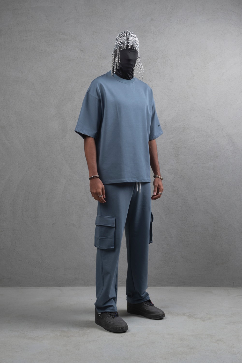 Maksim Oversize Basic Tişört – Dikiş Detaylı Minimal Tasarım | 10007