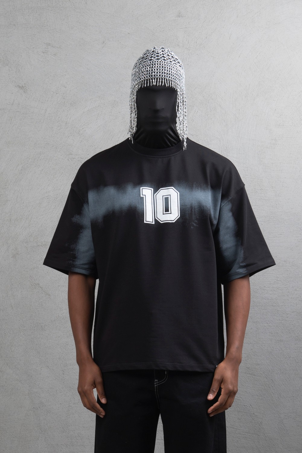 Maksim Oversize Baskılı Tişört – 10 Numara | 10109