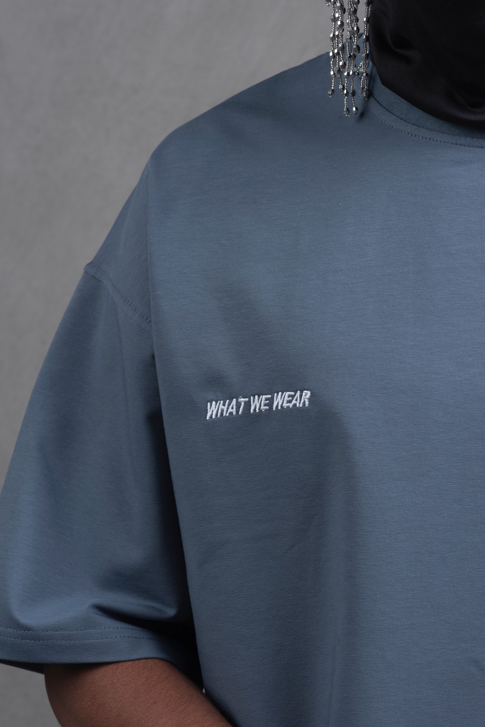 Maksim Oversize Tişört – Nakış & Patch Detaylı | 10074