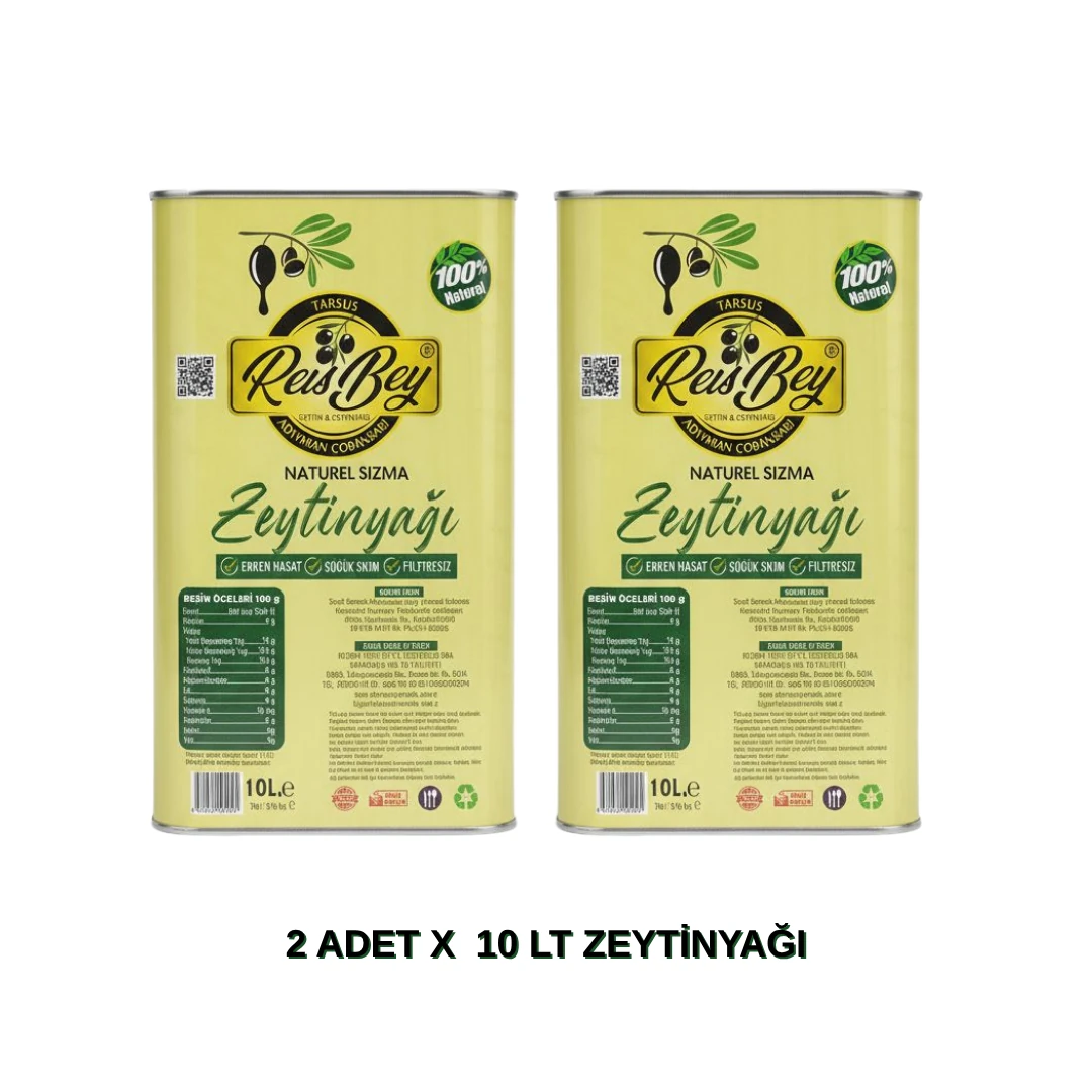 10 L x 2 Adet NATUREL SIZMA ZEYTİNYAĞI 