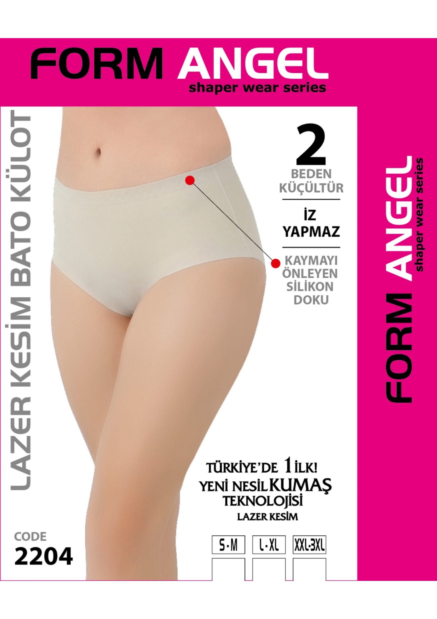 form angel slip korse 2204