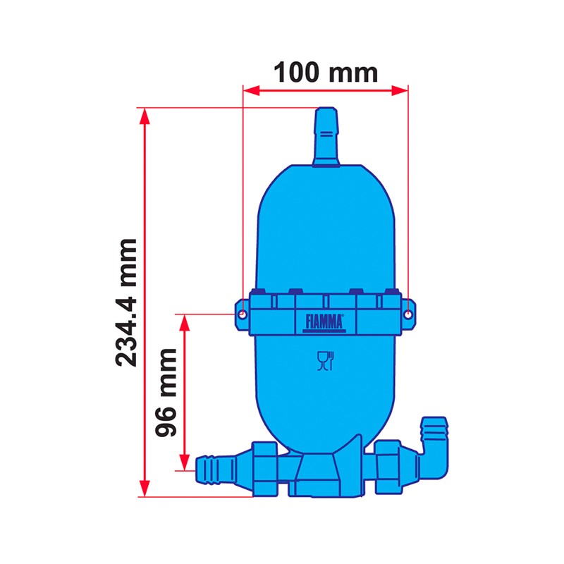 Fiamma AQUA 8 - A20 Genleşme Tankı