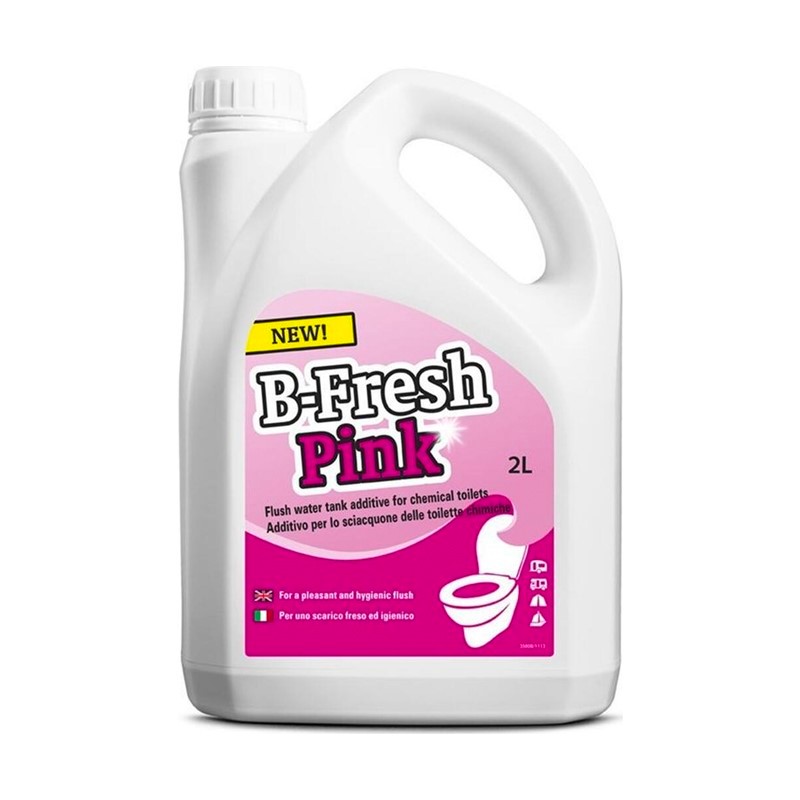 B-Fresh Pink Karavan Sifonu İçin Pembe Kimyasal Sıvı