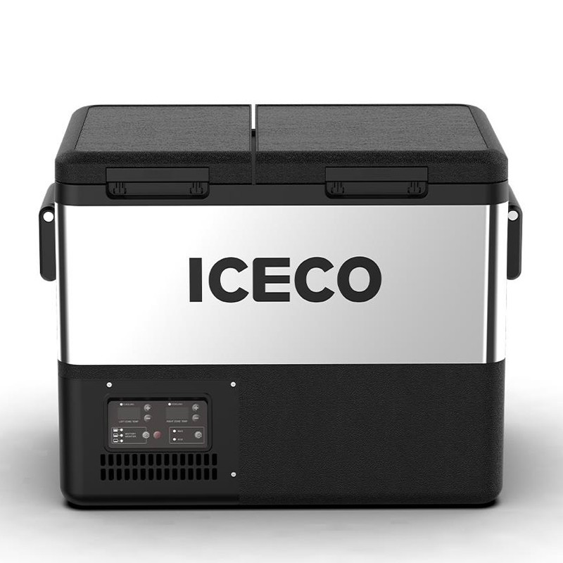 ICECO TCD45 12/24Volt 45 Litre Çift Bölmeli Kompresörlü Oto Buzdolabı