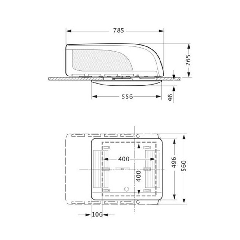 Truma Aventa Compact Plus Klima (Soğutma) 220V 2200W