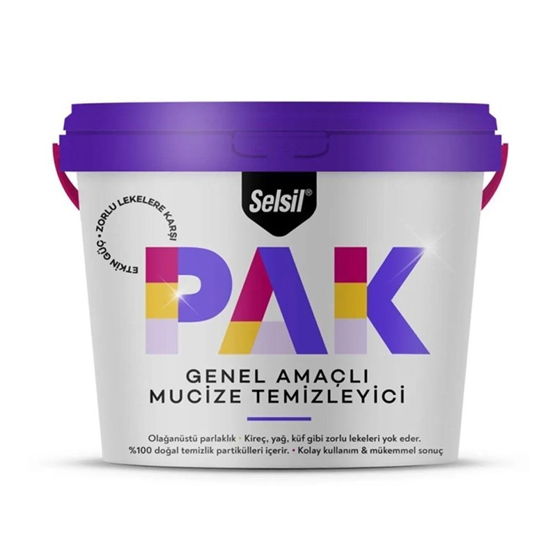 Selsil PAK Genel Amaçlı Mucize Temizleyici Krem 500gr