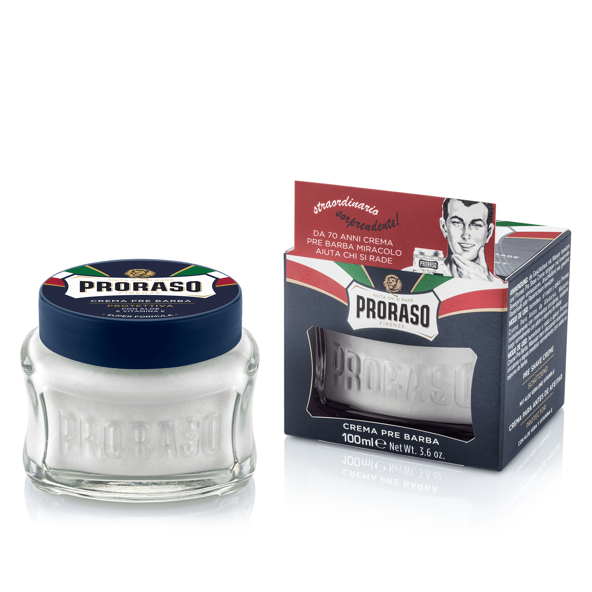 Proraso Tıraş Öncesi Kremi - Aloe Vera ve E Vitaminli