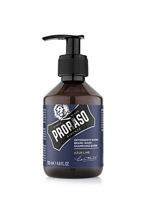 Beard Shampoo, Azure Lime, Sakal Şampuanı, 200 ml