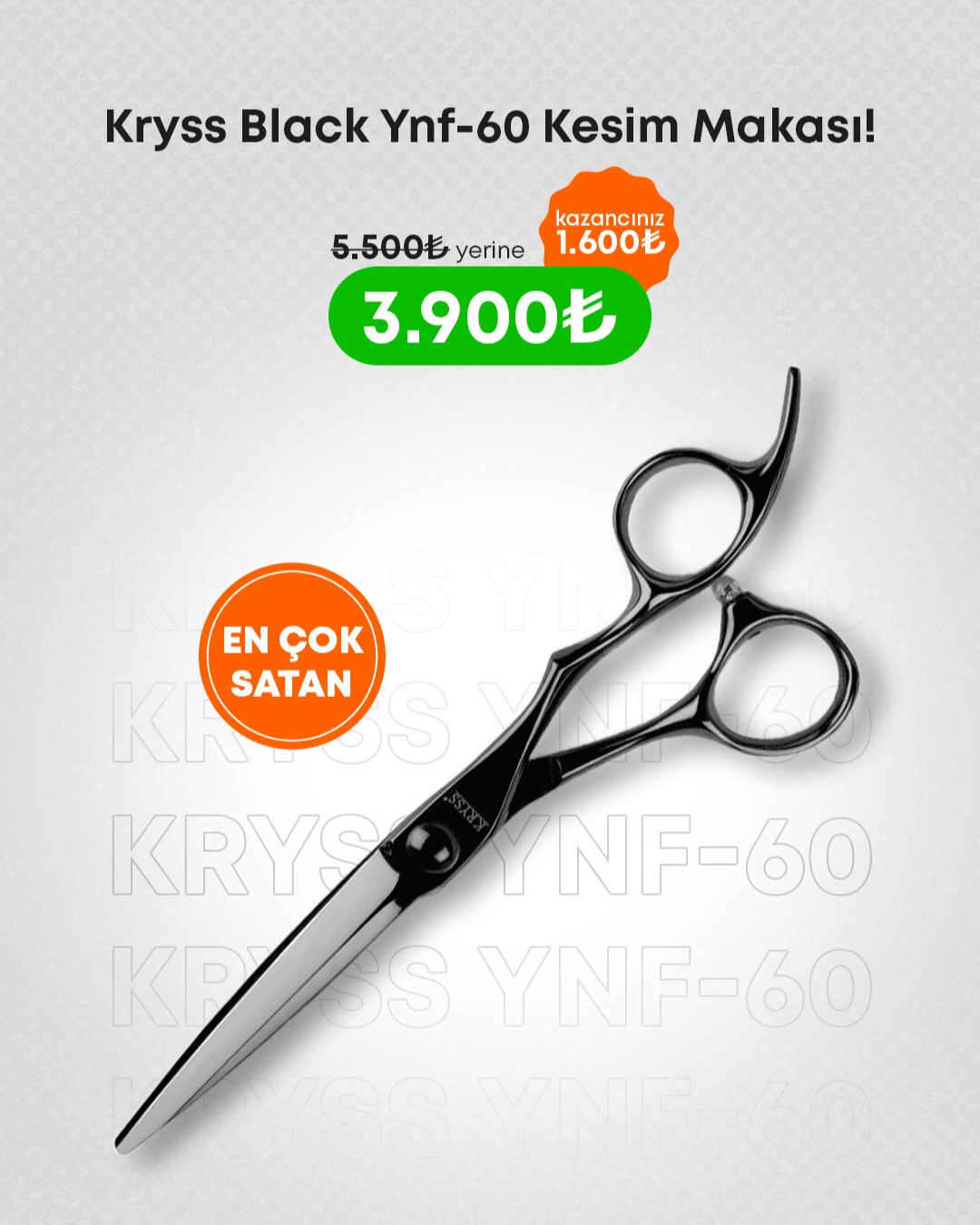 Kryss Black Ynf-60 Kesim