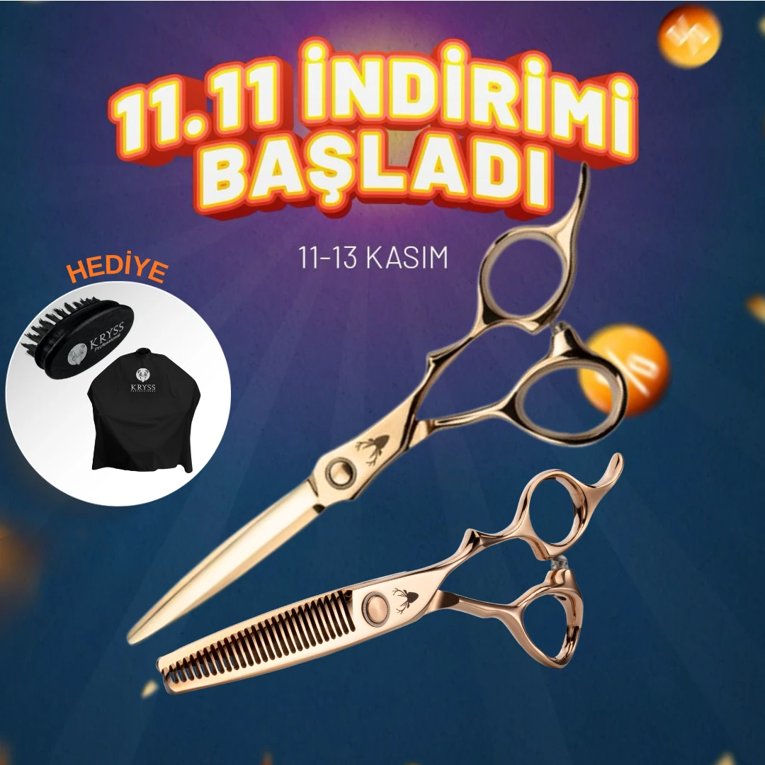 RYC Makas Seti + Penuar + Fırça Hediyeli