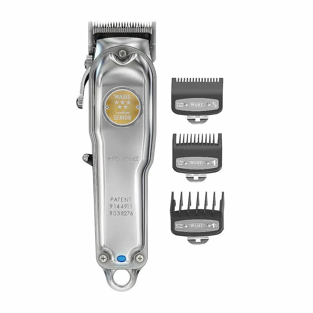 WAHL Senior Cordless バリカン 本体　完品 Wahl Senior Metal Edition Kablosuz Profesyonel Saç Kesme Makinesi