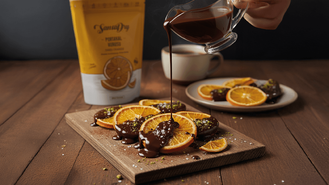 Bitter Çikolata Kaplı Kurutulmuş Portakal: Gurme Atıştırmalık