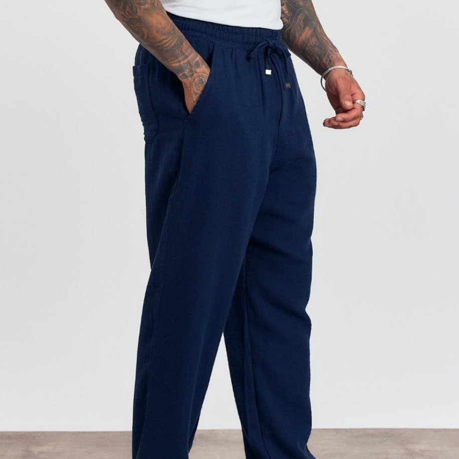 Müslin Keten Pantolon