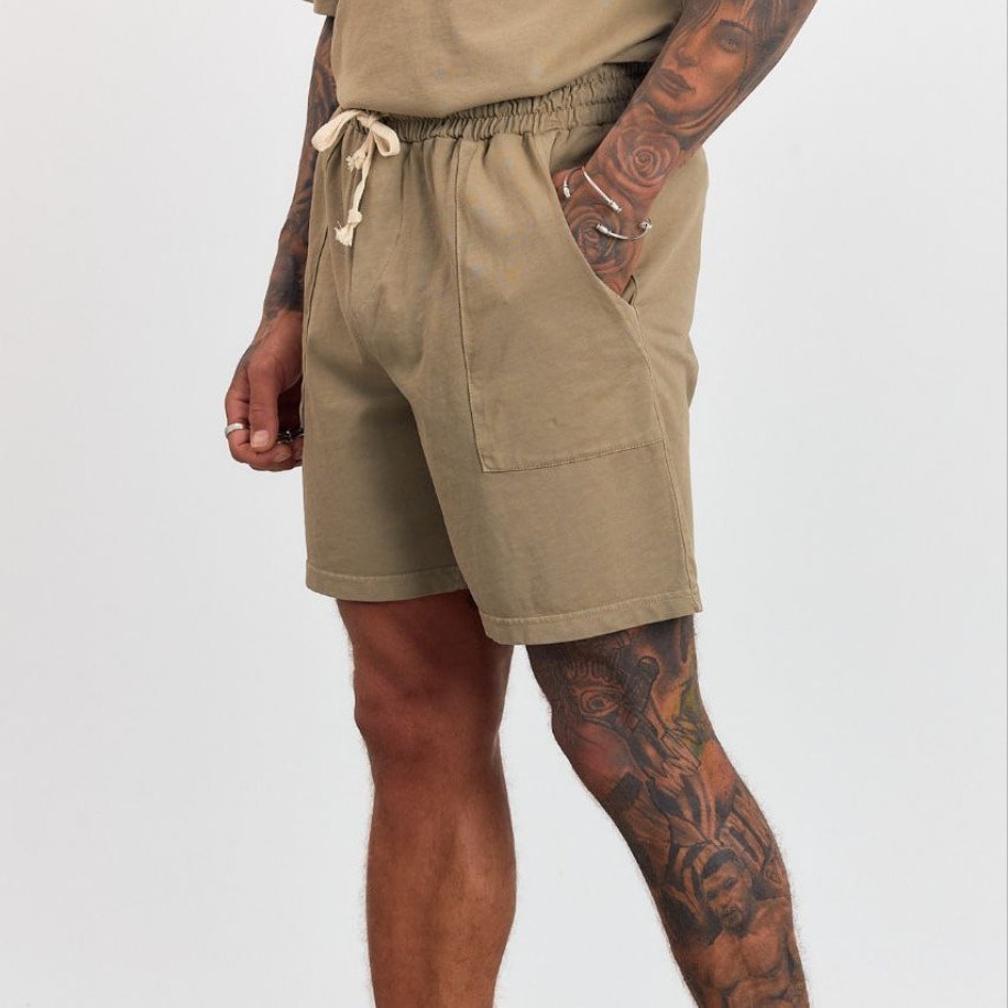 Yıkamalı Relax Şort